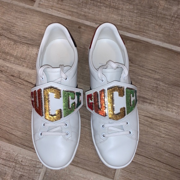 Gucci Ace Sneakers with removable patch - Picture 2 of 6